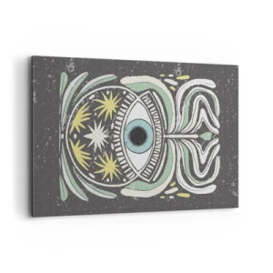 Schilderen op canvas - Tribale rituelen - 120x80 cm