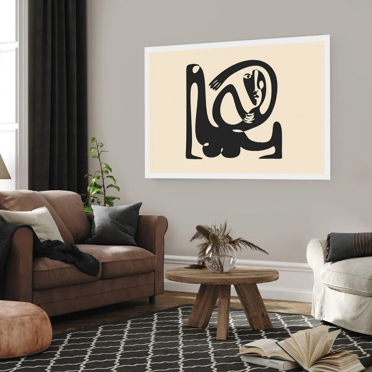 Poster - Bijna Picasso - 70x50 cm