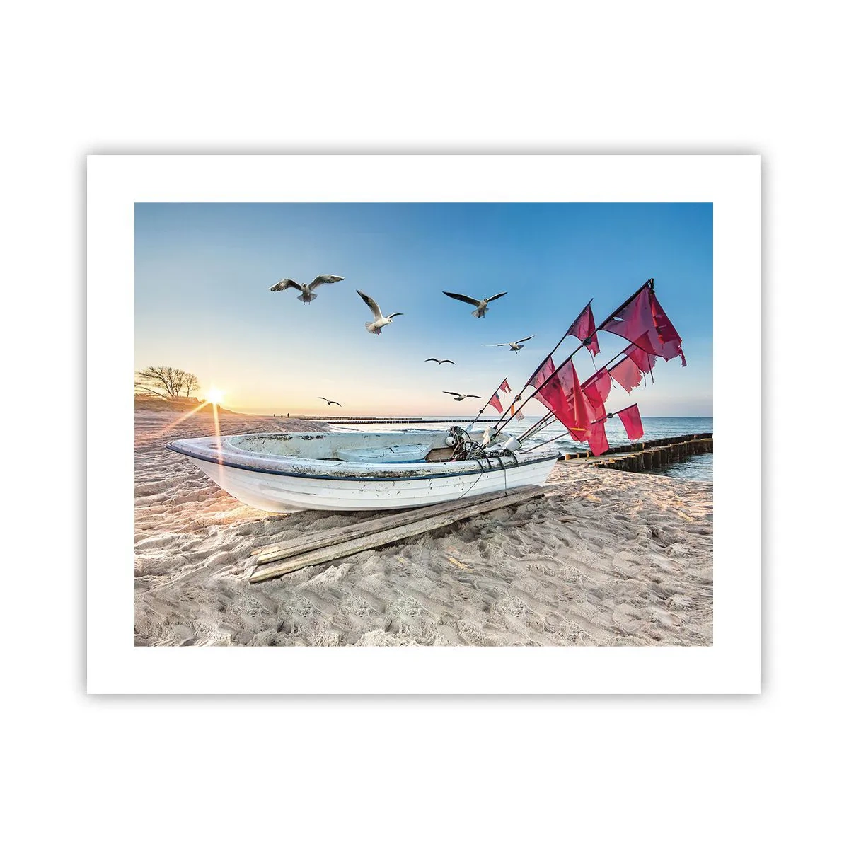 Poster - Een welverdiende rust - 50x40 cm