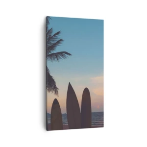 Schilderen op canvas - Morgen wordt ook leuk - 45x80 cm