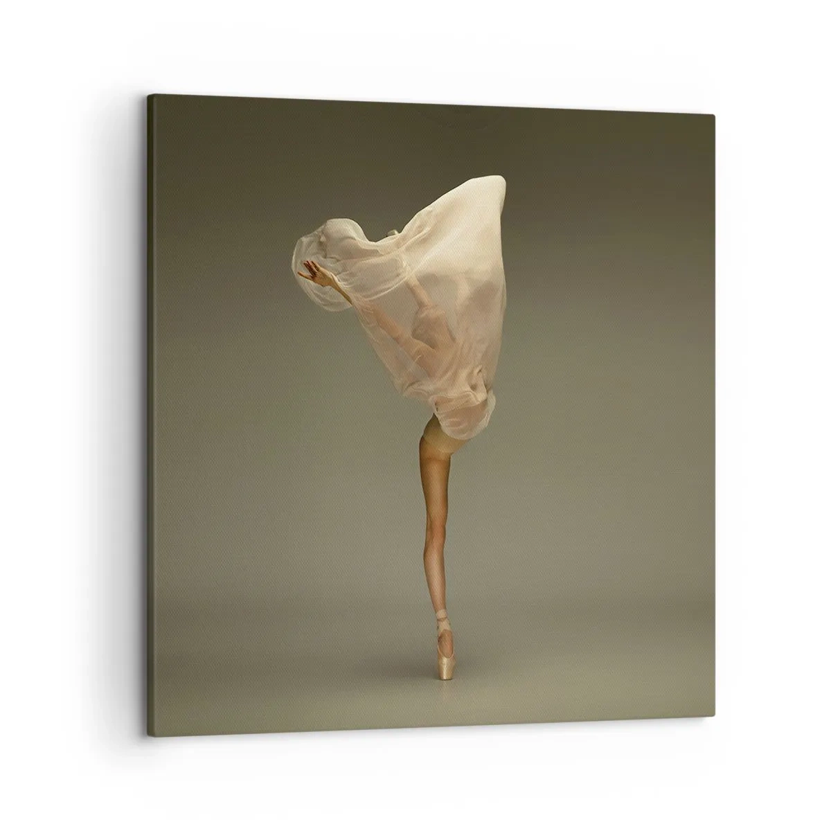 Schilderen op canvas - Het zal snel omhoog vliegen - 50x50 cm