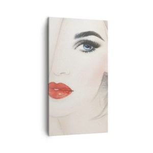 Schilderen op canvas - Het hypnotiseert en bedwelmt - 45x80 cm