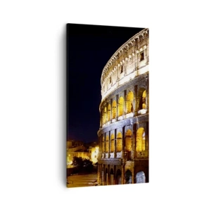 Schilderen op canvas - Het is tijd om de Olympische Spelen te starten - 45x80 cm