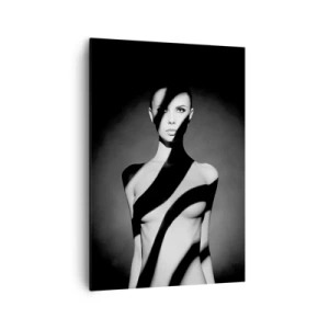 Schilderen op canvas - In glans en schaduw - 70x100 cm