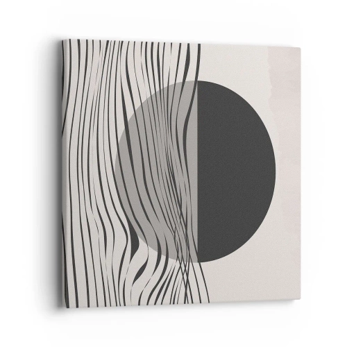 Schilderen op canvas - Halve compositie - 40x40 cm