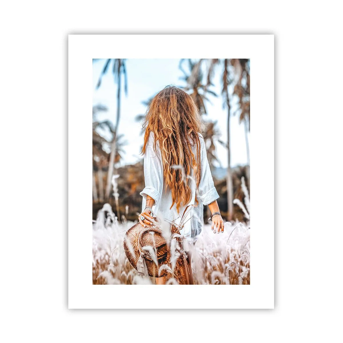 Poster - Geboren uit graspluis - 30x40 cm