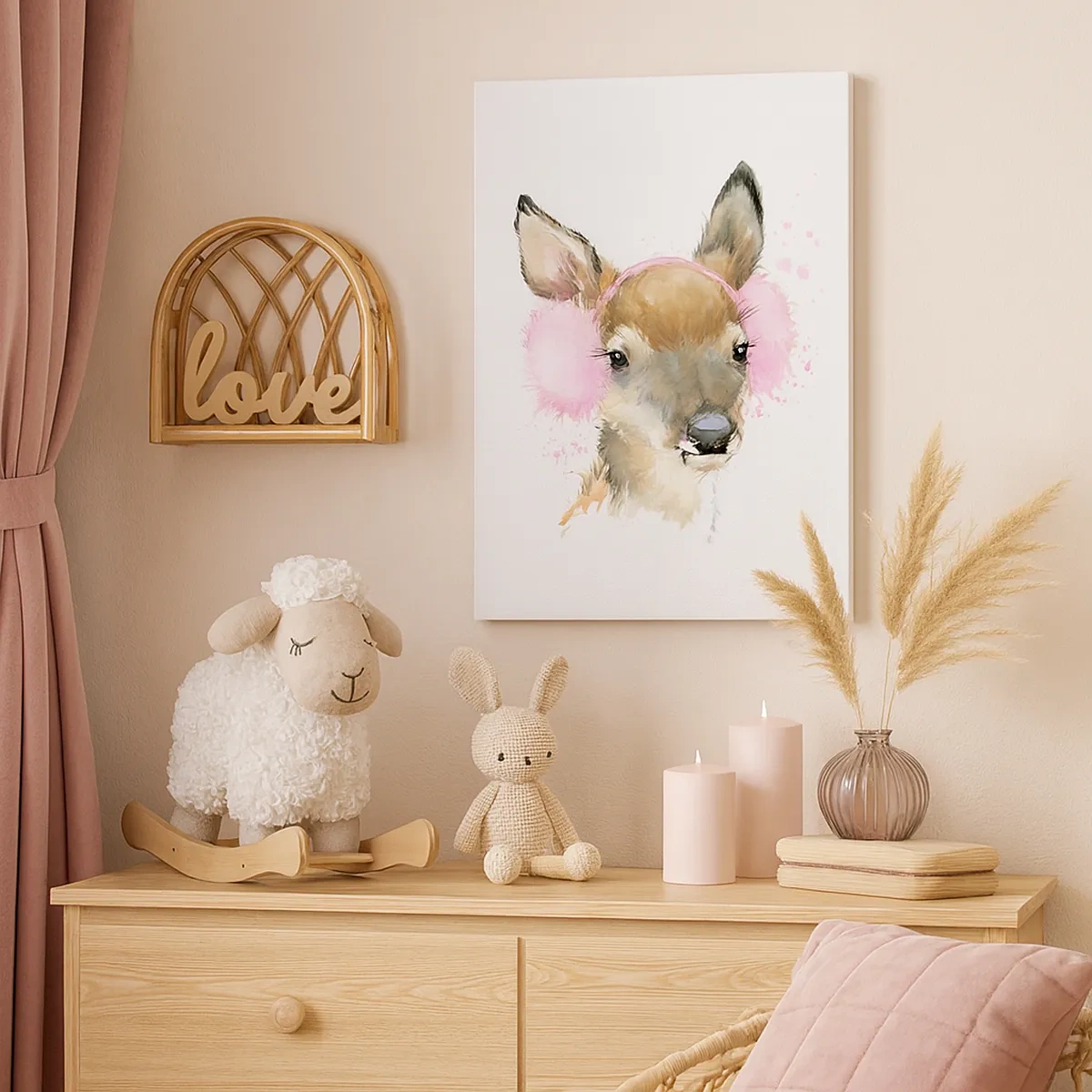 Schilderen op canvas - En de vorst is niet langer verschrikkelijk - 50x70 cm