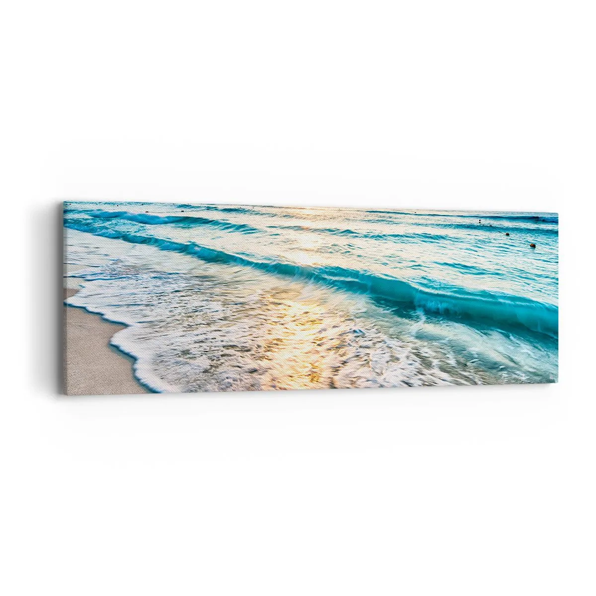 Schilderen op canvas - Een uitzicht dat de moeite waard is - 90x30 cm
