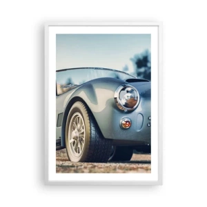 Poster in een witte lijst - Omdat stijl ertoe doet - 50x70 cm