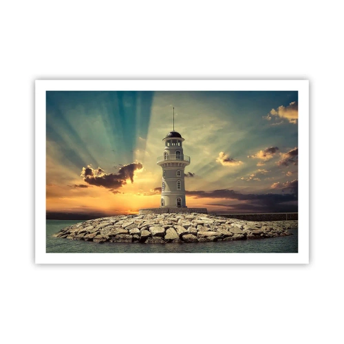 Poster - Licht - Goed - Schoonheid - 91x61 cm