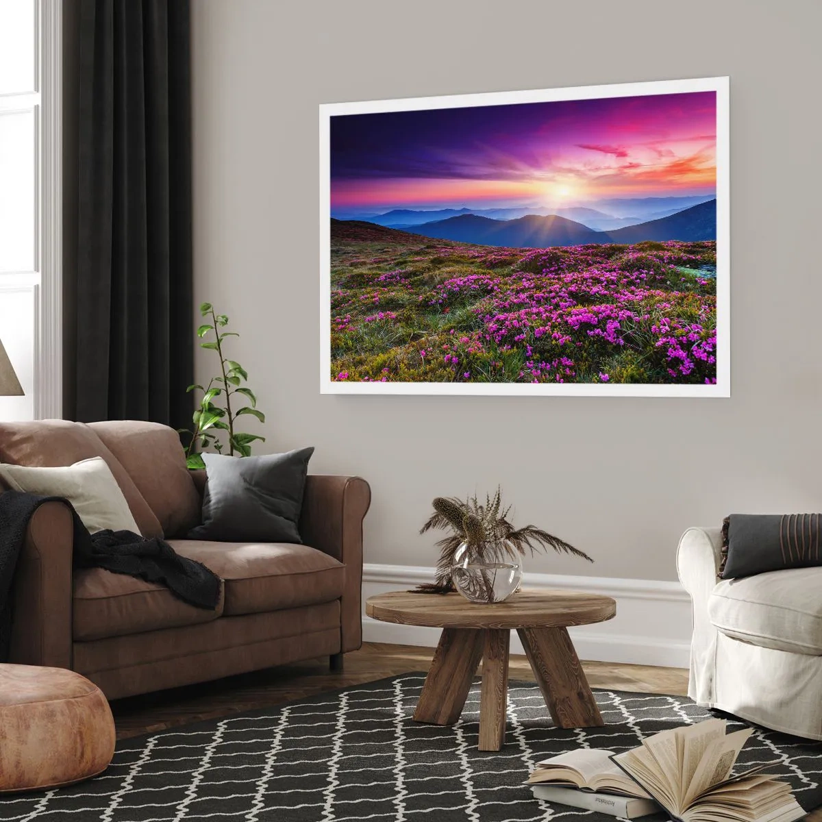 Poster - Kruiden roken naar verse trossen van de velden - 100x70 cm