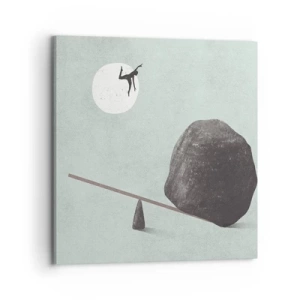 Schilderen op canvas - Vervulde dromen - 70x70 cm
