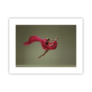 Poster - Dansende vlam - 40x30 cm