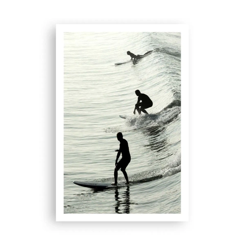 Poster - Om de golf te ontmoeten - 61x91 cm