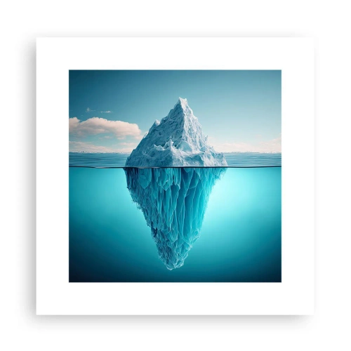 Poster - Koningin van het ijs - 30x30 cm
