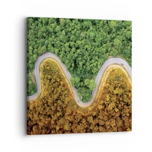 Schilderen op canvas - Grenzen en doorbraken - 30x30 cm