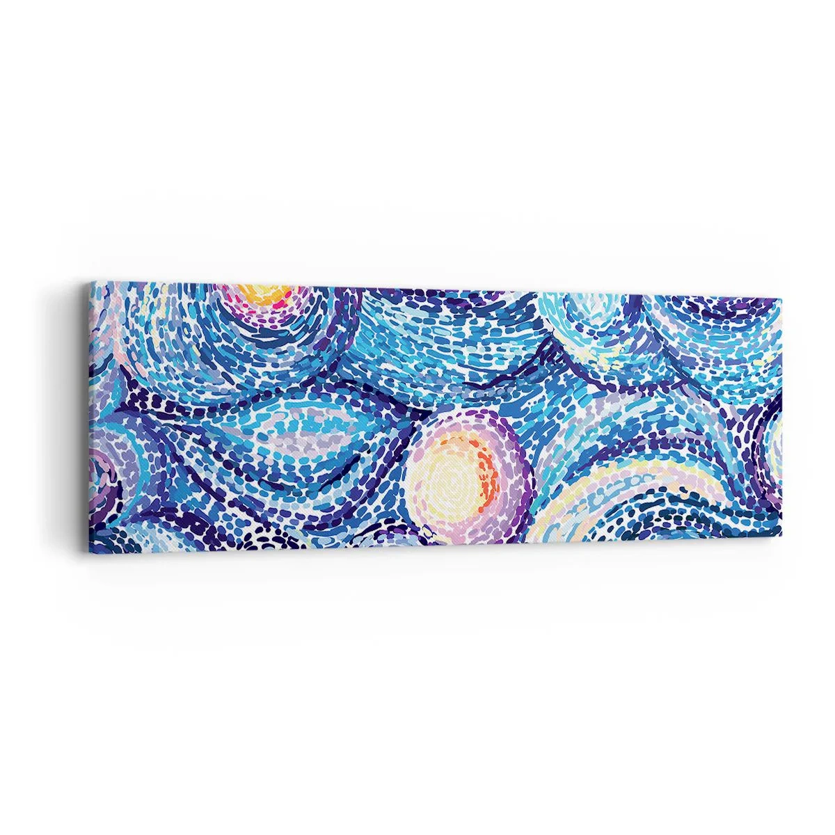 Schilderen op canvas - Naar een schilderij van van Gogh - 90x30 cm