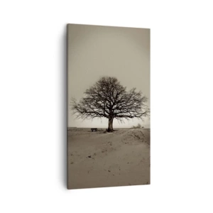 Schilderen op canvas - Van hier tot in de eeuwigheid - 45x80 cm