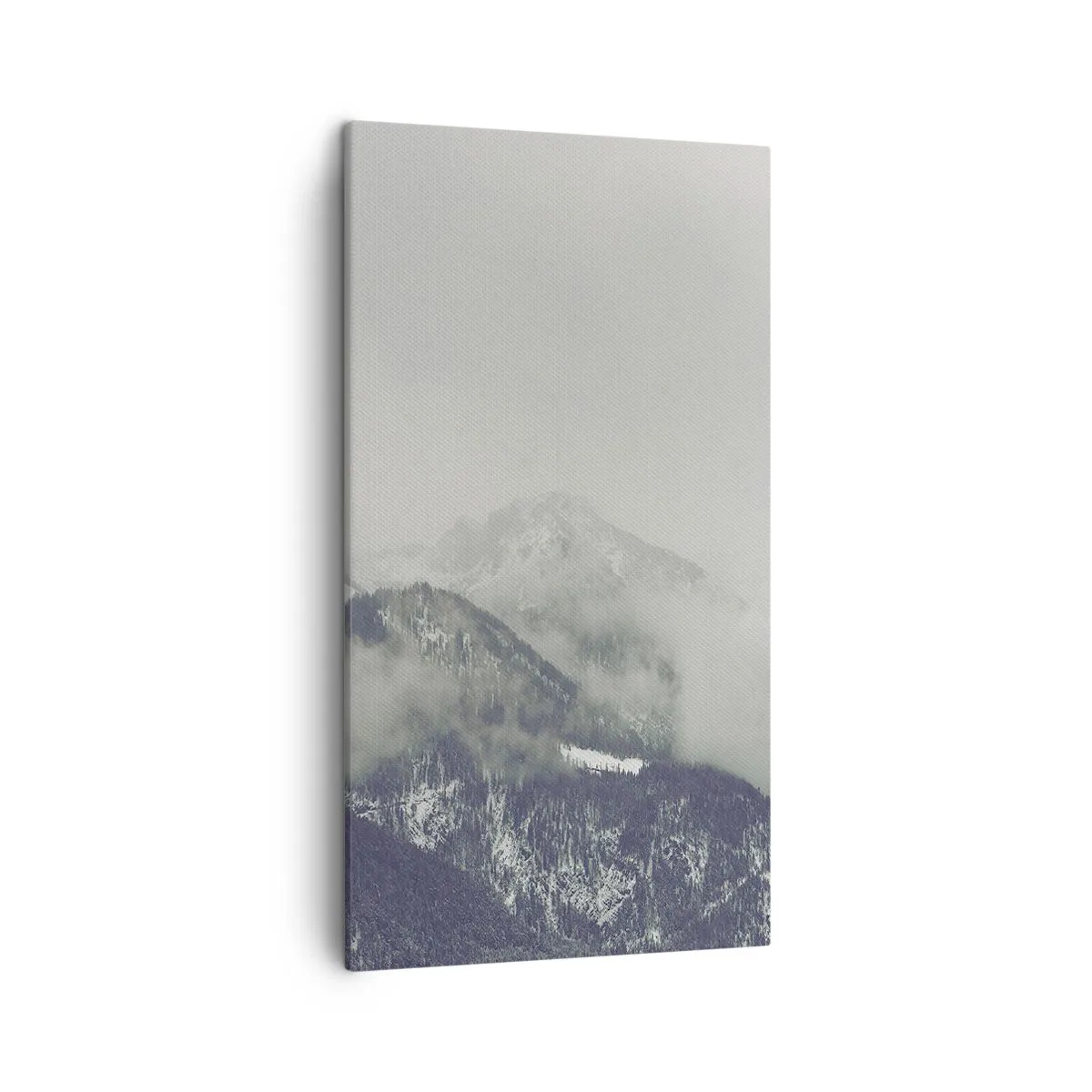 Schilderen op canvas - Mistige vallei - 45x80 cm