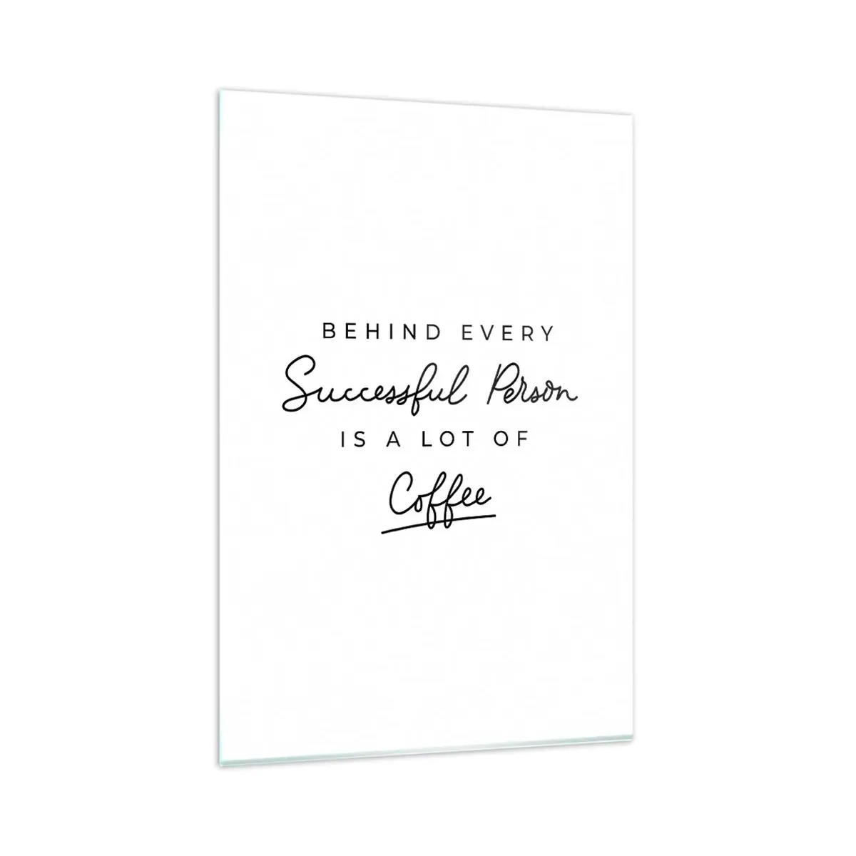 Schilderen op glas - Het geheim van succes - 80x120 cm