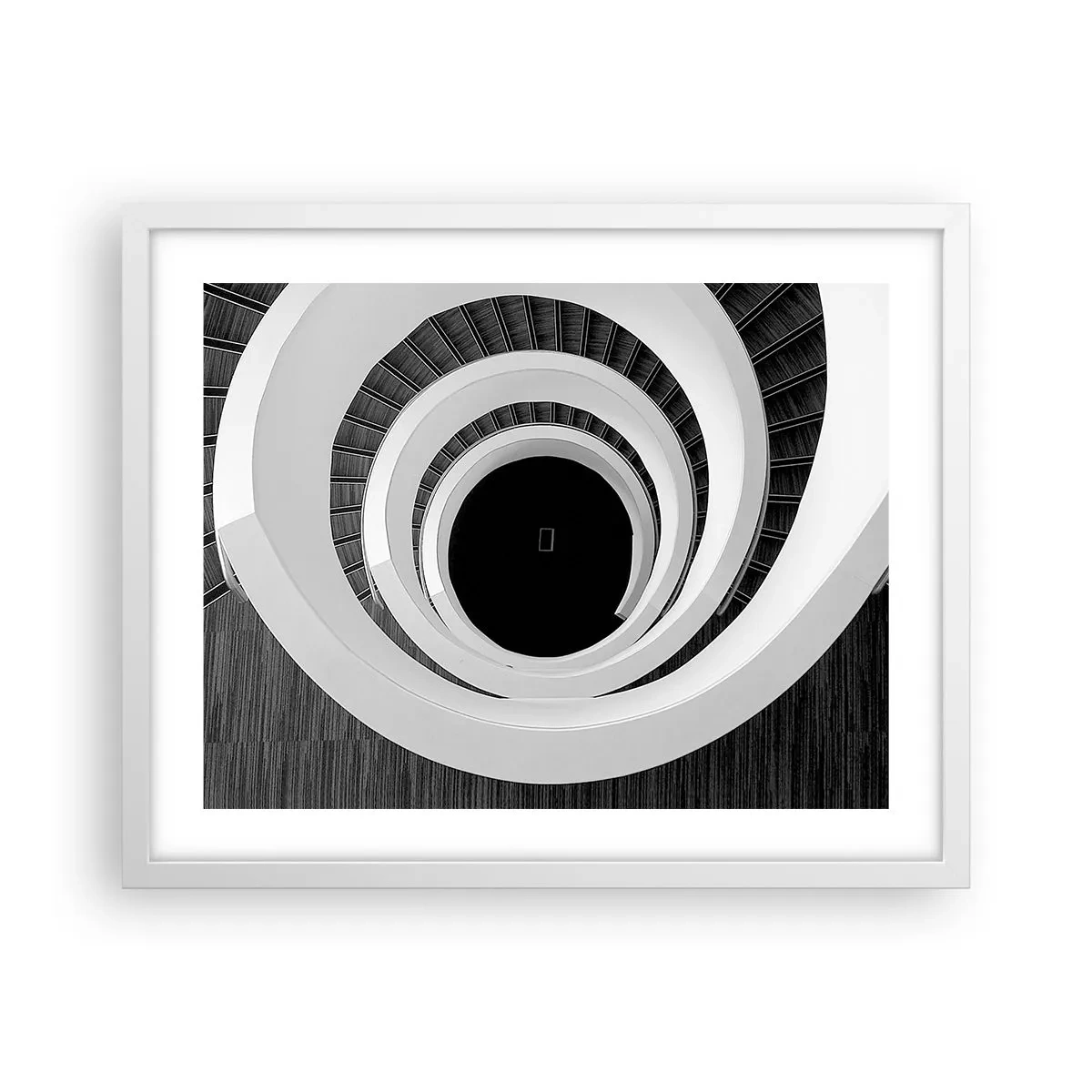 Poster in een witte lijst - Tot de kern van de zaak - 50x40 cm