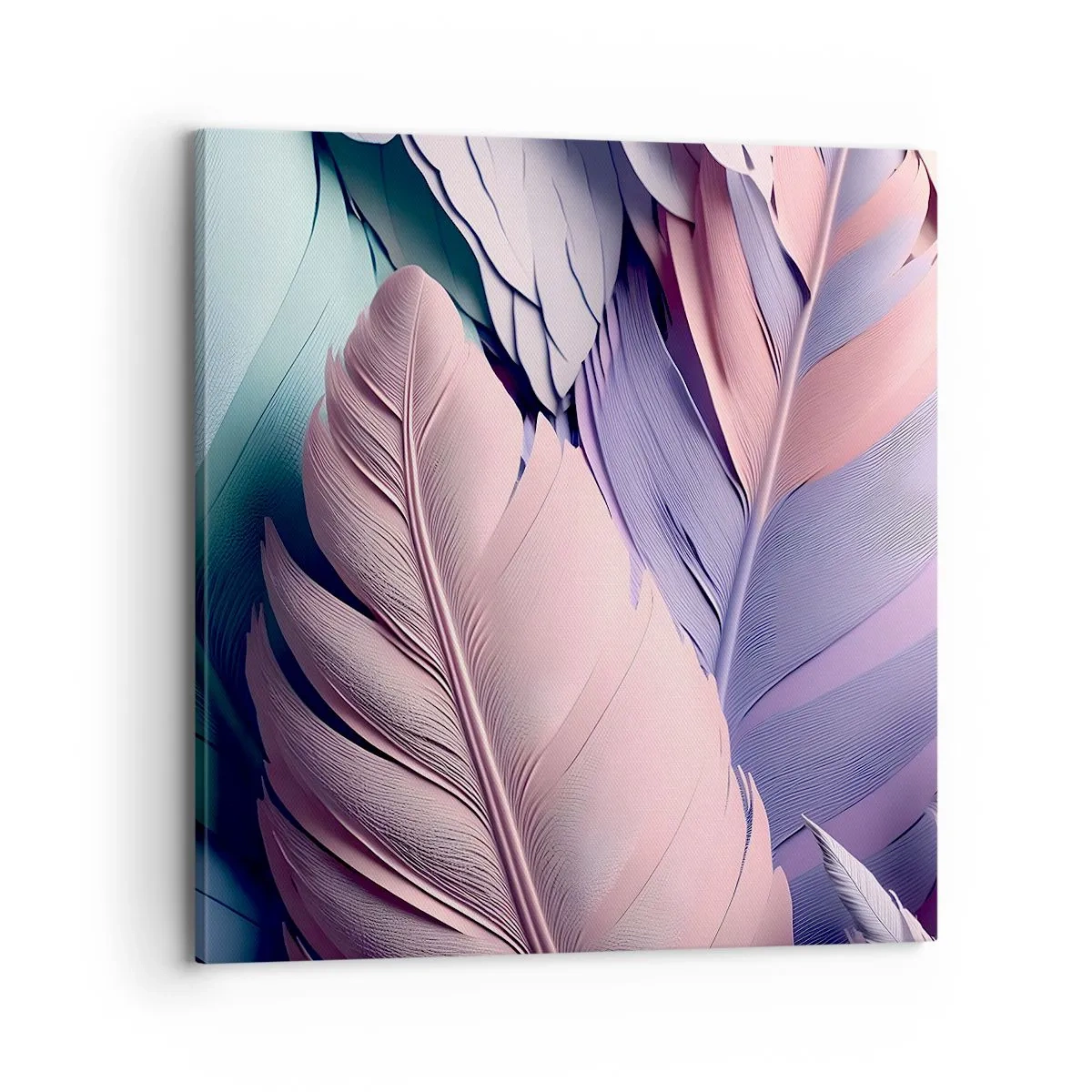 Schilderen op canvas - Vogel chique - 70x70 cm