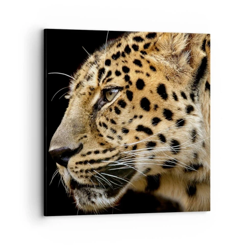 Schilderen op canvas - Rustig, gefocust, klaar - 70x70 cm