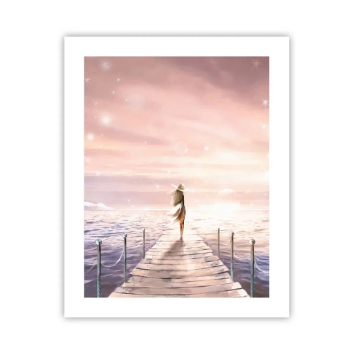 Poster - In het licht van een droom - 40x50 cm