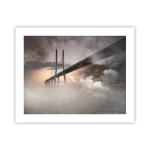 Poster - Bij de rivier die niet bestaat - 50x40 cm