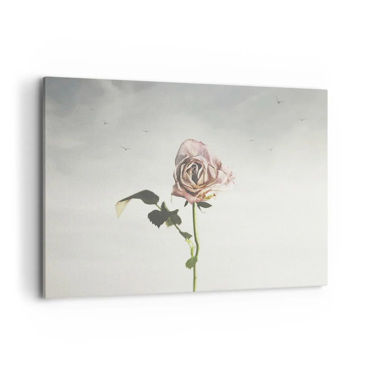 Schilderen op canvas - Begroeting van de lente - 120x80 cm