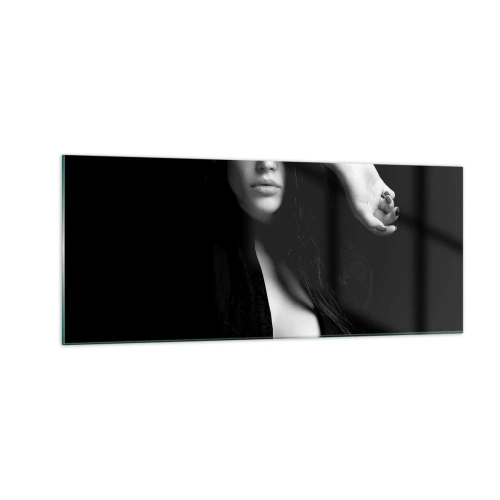 Schilderen op glas - Verleidingsschool - 100x40 cm