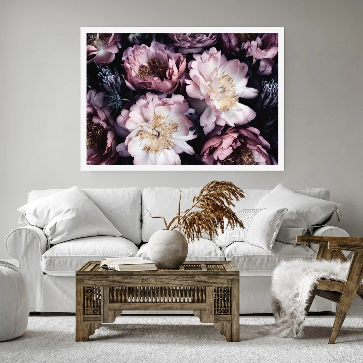 Poster - Boeket ouderwets - 40x30 cm