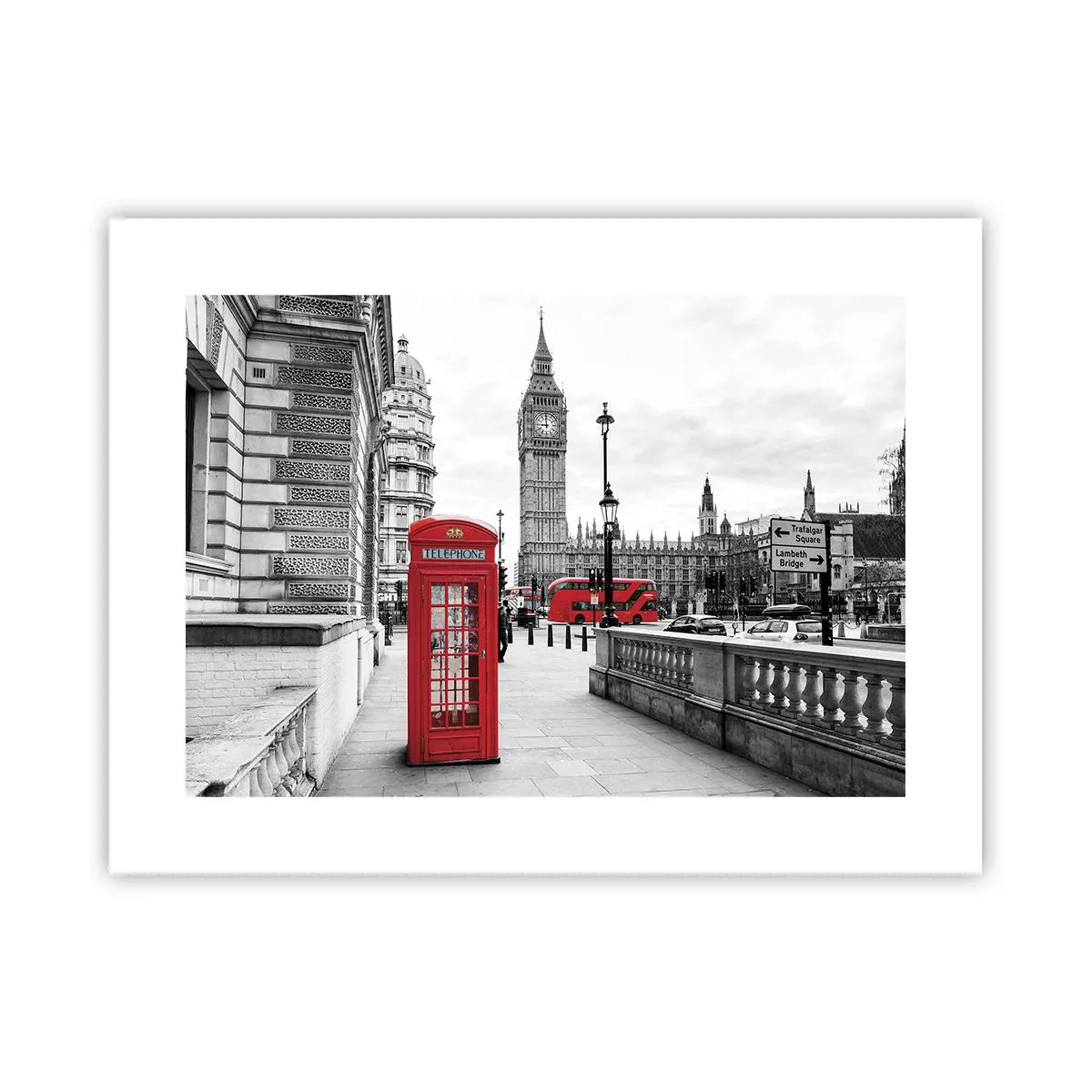 Poster - Londen, zonder twijfel - 40x30 cm