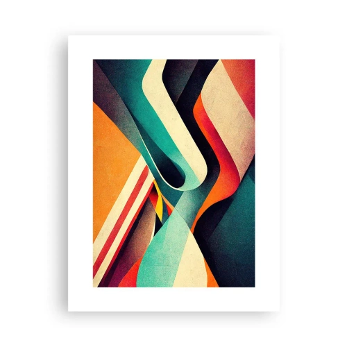 Poster - Intensieve compositie - 30x40 cm