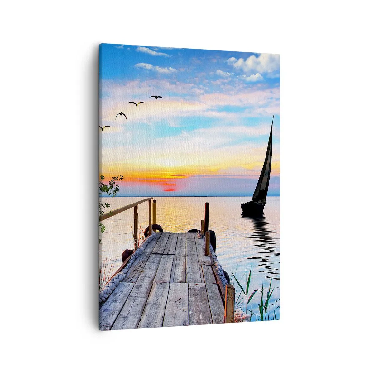 Schilderen op canvas - Goedeavond - 50x70 cm