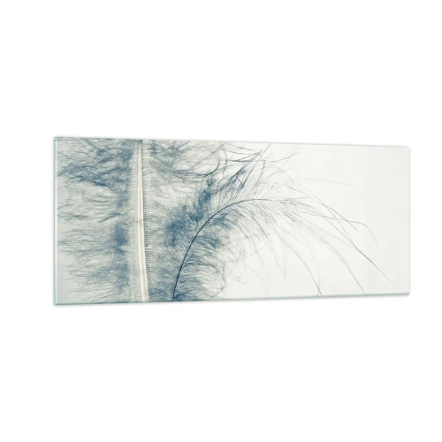 Schilderen op glas - Het gefluister van de natuur - 100x40 cm