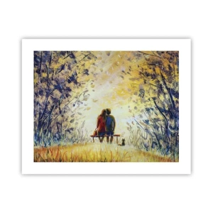 Poster - Een magisch moment - 50x40 cm