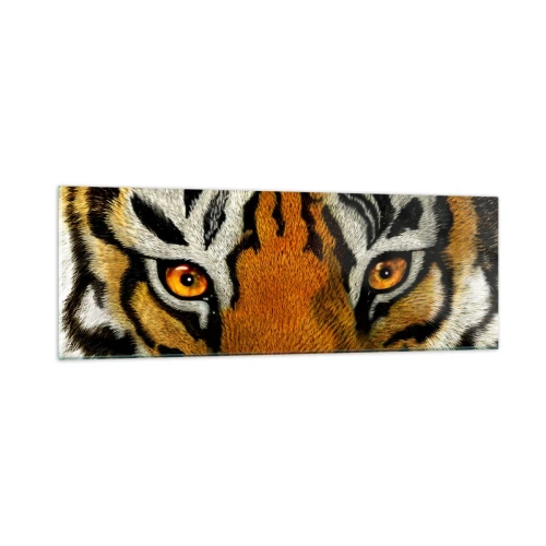 Schilderen op glas - Vreselijk en mooi - 90x30 cm