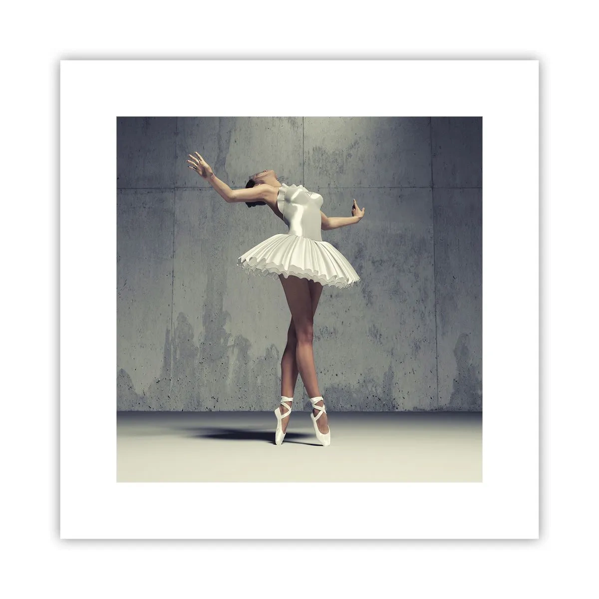 Poster - Licht als een vogel - 30x30 cm