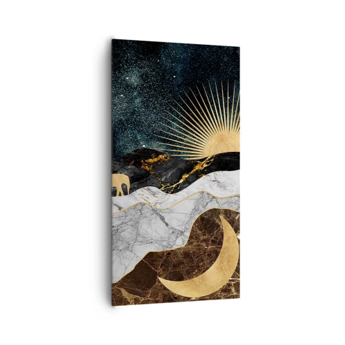 Schilderen op canvas - Eeuwige wetten - 65x120 cm