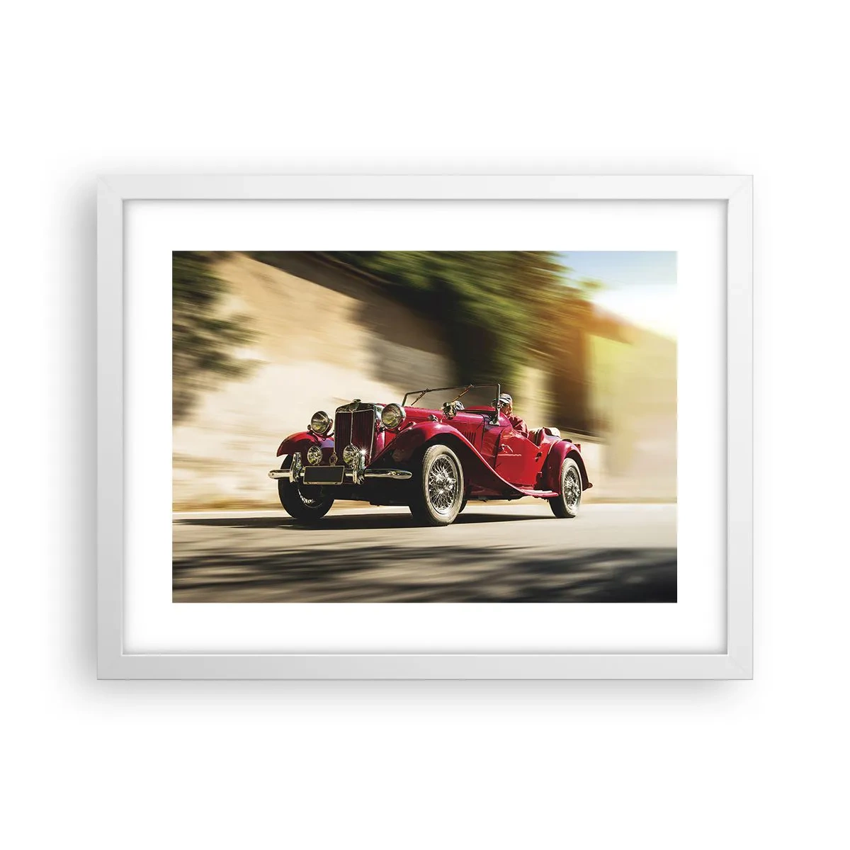 Poster in een witte lijst - Mooier dan Nike van Samothrace - 40x30 cm