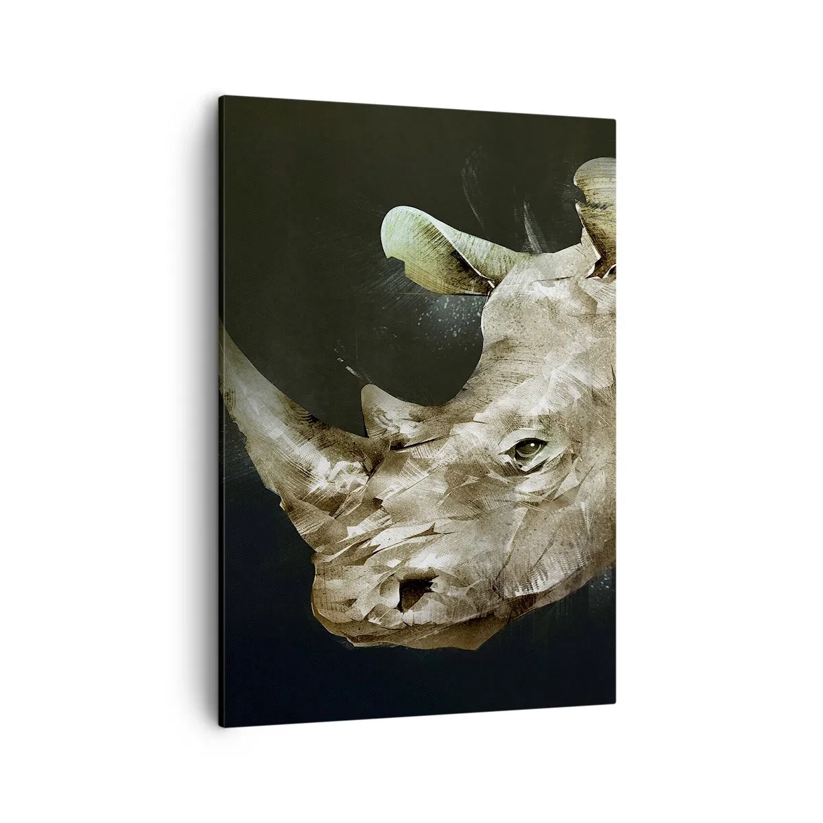 Schilderen op canvas - Een echte mannelijke kracht - 50x70 cm