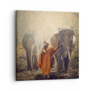 Schilderen op canvas - Volledig begrip - 30x30 cm