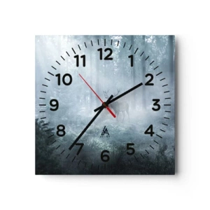 Wandklok - Klok - Ochtendbezoek aan het landgoed - 40x40 cm