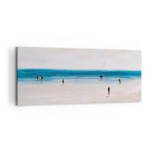 Schilderen op canvas - Een natuurlijke behoefte - 120x50 cm