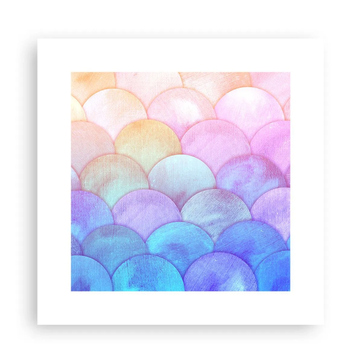 Poster - Parel schaal - 30x30 cm
