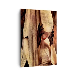 Schilderen op canvas - Tussen goed en kwaad - 70x100 cm