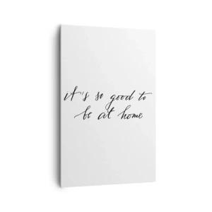 Schilderen op canvas - De hele waarheid - 80x120 cm