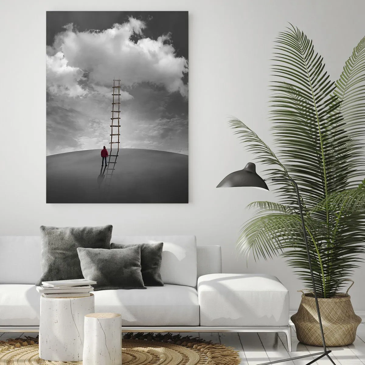 Schilderen op glas - Alles is mogelijk - 70x100 cm