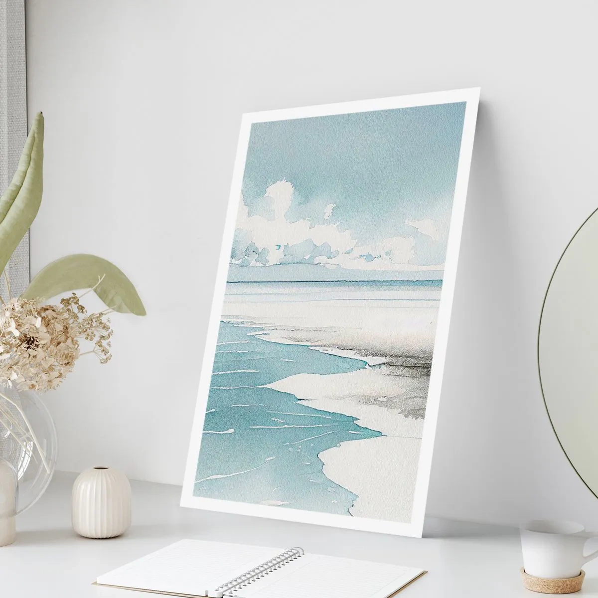 Poster - Zachte vloed - 50x70 cm